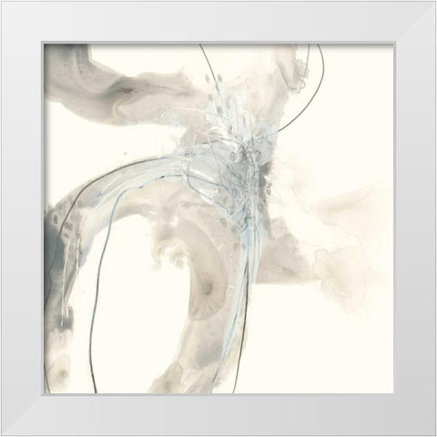 Divination II White Modern Wood Framed Art Print by Vess, June Erica