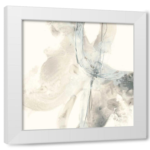 Divination III White Modern Wood Framed Art Print by Vess, June Erica