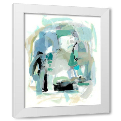 Sweet Spring III White Modern Wood Framed Art Print by Long, Christina