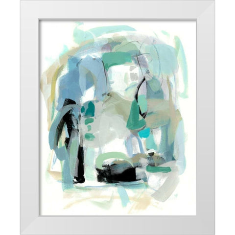 Sweet Spring III White Modern Wood Framed Art Print by Long, Christina