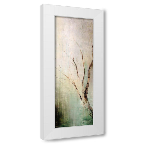 Seasons I White Modern Wood Framed Art Print by Taylor, Kari