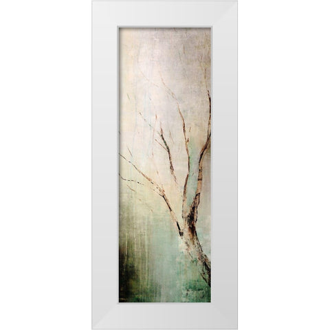 Seasons I White Modern Wood Framed Art Print by Taylor, Kari