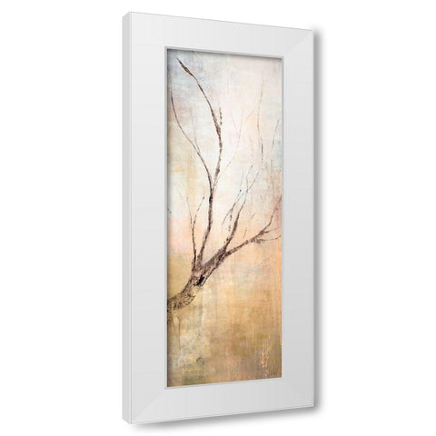 Seasons II White Modern Wood Framed Art Print by Taylor, Kari