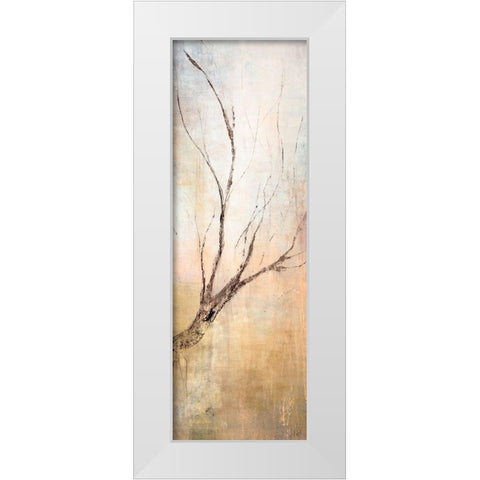 Seasons II White Modern Wood Framed Art Print by Taylor, Kari