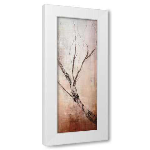 Seasons III White Modern Wood Framed Art Print by Taylor, Kari
