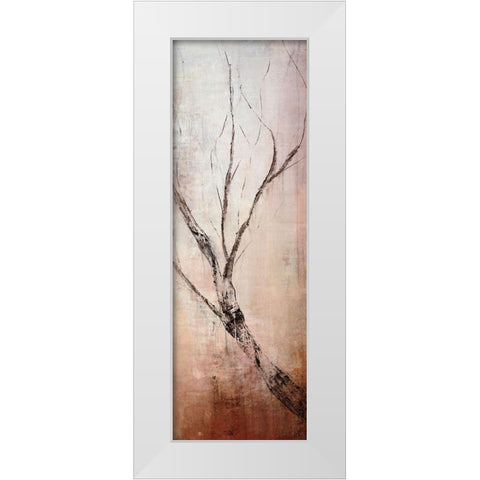 Seasons III White Modern Wood Framed Art Print by Taylor, Kari