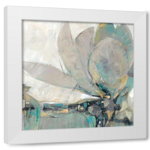 Revel II White Modern Wood Framed Art Print by OToole, Tim