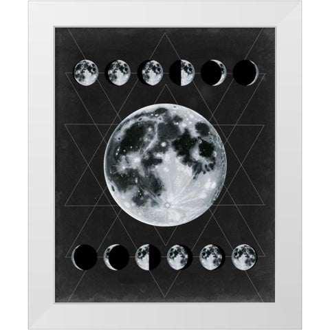 La Luna  White Modern Wood Framed Art Print by McCavitt, Naomi
