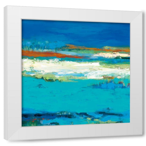 Aisle of White White Modern Wood Framed Art Print by Bothne, Janet
