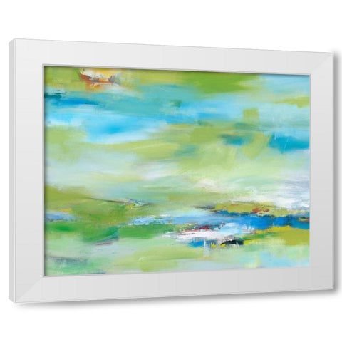 Grace Period White Modern Wood Framed Art Print by Bothne, Janet