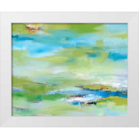 Grace Period White Modern Wood Framed Art Print by Bothne, Janet