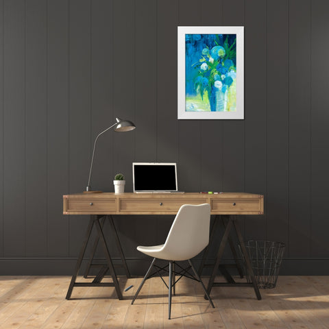 Literal Imaginings White Modern Wood Framed Art Print by Bothne, Janet