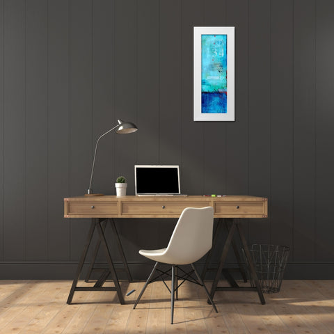 Pier 34 II White Modern Wood Framed Art Print by Ashley, Erin