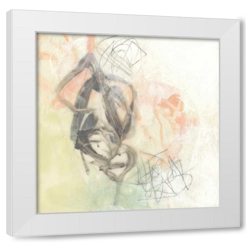 Infinite Matrix I White Modern Wood Framed Art Print by Goldberger, Jennifer