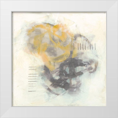 Reticulate II White Modern Wood Framed Art Print by Goldberger, Jennifer