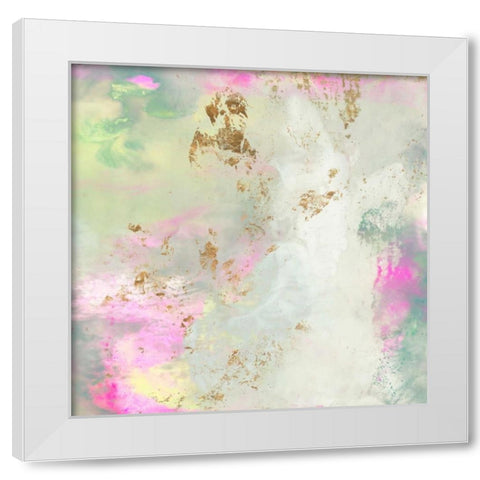 Pastel Swoop II White Modern Wood Framed Art Print by Goldberger, Jennifer