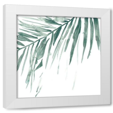 Verdant Impressions VIII White Modern Wood Framed Art Print by Vess, June Erica