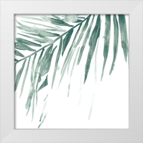 Verdant Impressions VIII White Modern Wood Framed Art Print by Vess, June Erica