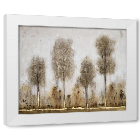 Gray Day II White Modern Wood Framed Art Print by OToole, Tim