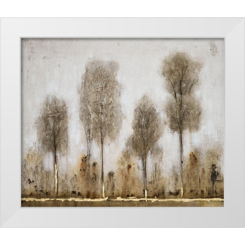 Gray Day II White Modern Wood Framed Art Print by OToole, Tim