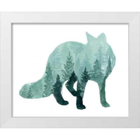 Nature Calling III White Modern Wood Framed Art Print by Popp, Grace