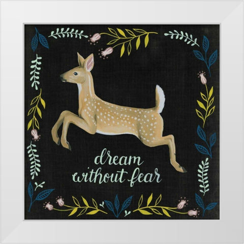 Woodland Adventure IV White Modern Wood Framed Art Print by Popp, Grace