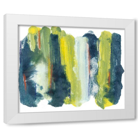 Becoming Light II White Modern Wood Framed Art Print by Combs, Joyce