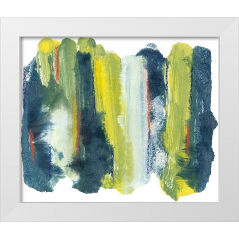 Becoming Light II White Modern Wood Framed Art Print by Combs, Joyce