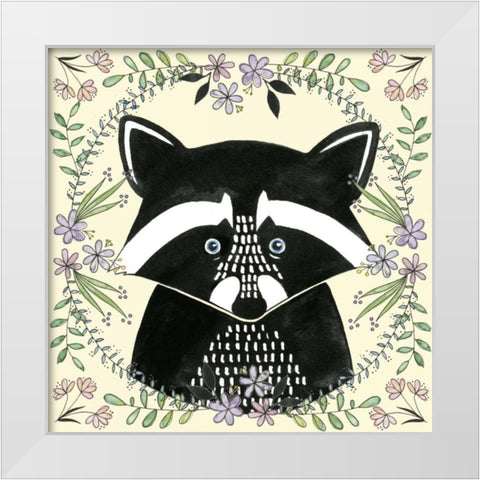 Wild Child II White Modern Wood Framed Art Print by Popp, Grace