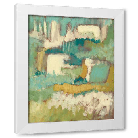 Elevated Garden II White Modern Wood Framed Art Print by Goldberger, Jennifer