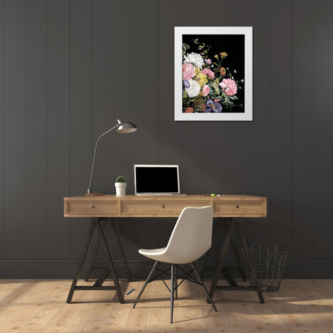 Baroque Diptych II White Modern Wood Framed Art Print by McCavitt, Naomi