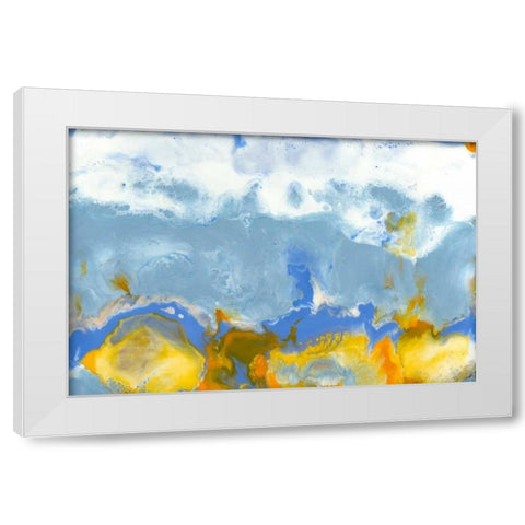 Sun Up I White Modern Wood Framed Art Print by Ludwig, Alicia