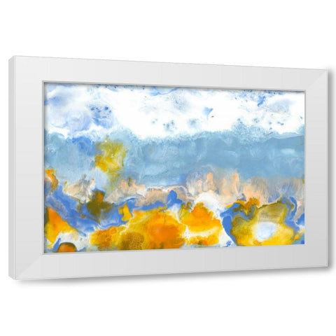 Sun Up II White Modern Wood Framed Art Print by Ludwig, Alicia