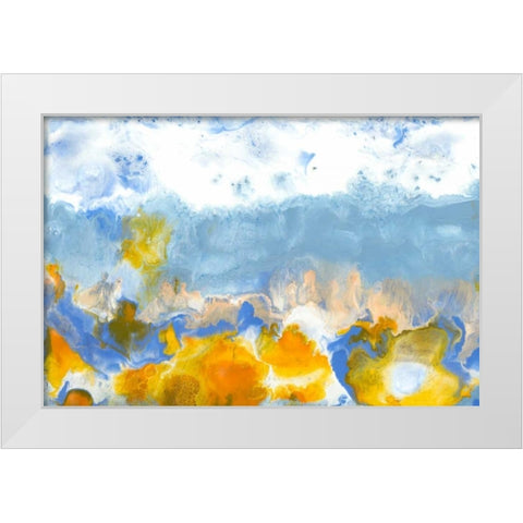 Sun Up II White Modern Wood Framed Art Print by Ludwig, Alicia
