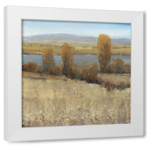 River Valley II White Modern Wood Framed Art Print by OToole, Tim