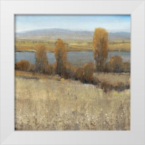River Valley II White Modern Wood Framed Art Print by OToole, Tim