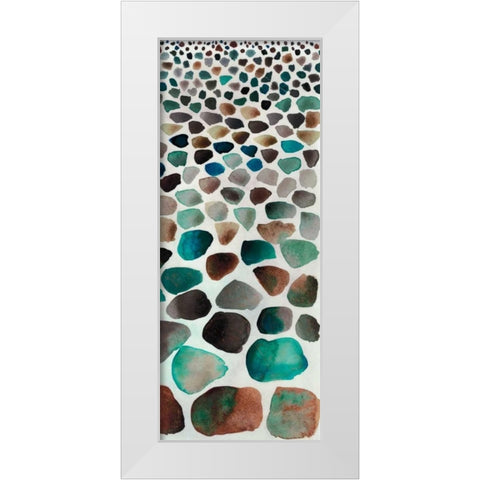 Stone Path II White Modern Wood Framed Art Print by Ludwig, Alicia