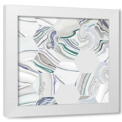 Tranquil Tide II White Modern Wood Framed Art Print by Popp, Grace