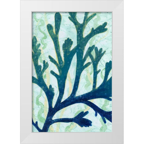 Sea Forest II White Modern Wood Framed Art Print by Popp, Grace
