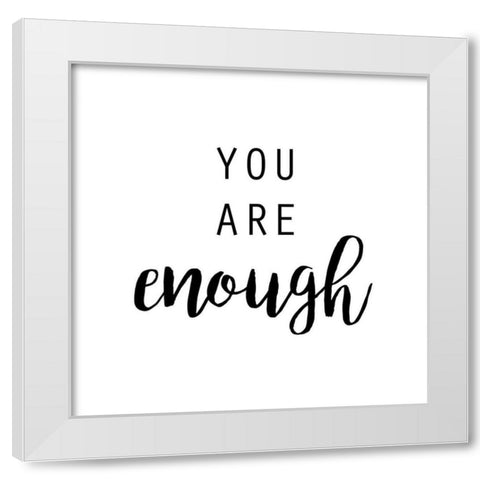 Quotable III White Modern Wood Framed Art Print by Hambly, Anna