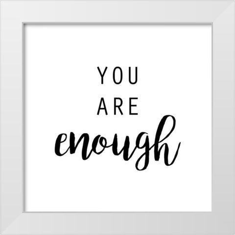 Quotable III White Modern Wood Framed Art Print by Hambly, Anna
