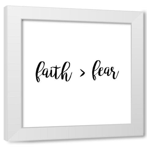 Quotable VII White Modern Wood Framed Art Print by Hambly, Anna