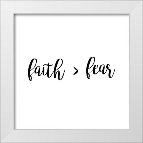 Quotable VII White Modern Wood Framed Art Print by Hambly, Anna