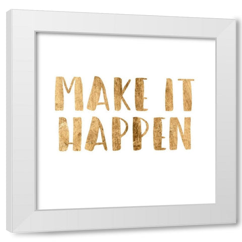 Power Quotes II White Modern Wood Framed Art Print by Hambly, Anna