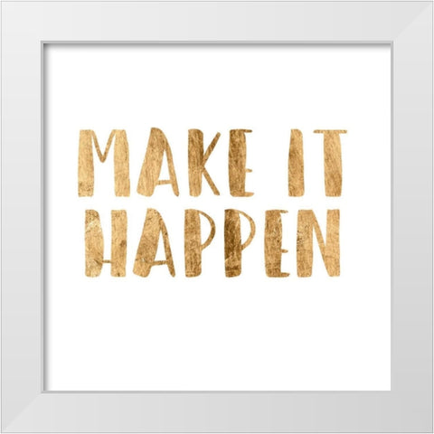 Power Quotes II White Modern Wood Framed Art Print by Hambly, Anna