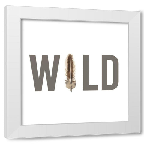 Power Quotes VII White Modern Wood Framed Art Print by Hambly, Anna