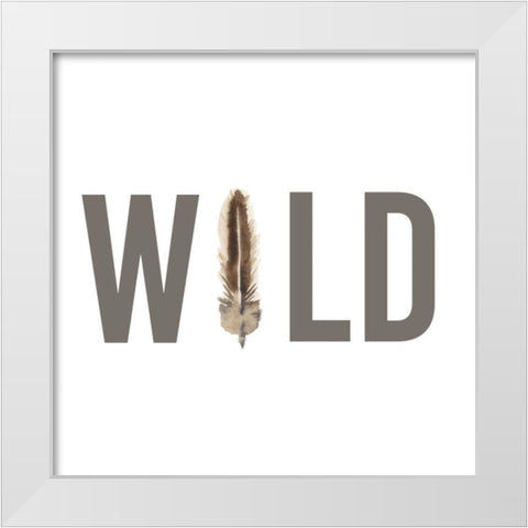 Power Quotes VII White Modern Wood Framed Art Print by Hambly, Anna