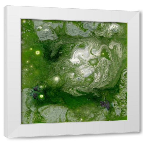 Pangaea II White Modern Wood Framed Art Print by Ludwig, Alicia