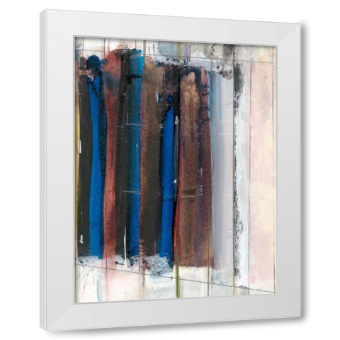 Art Notebook I White Modern Wood Framed Art Print by Fuchs, Jodi