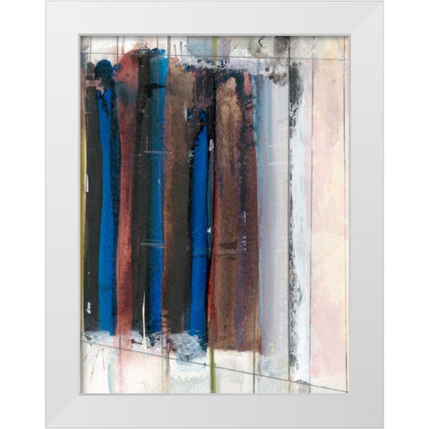 Art Notebook I White Modern Wood Framed Art Print by Fuchs, Jodi